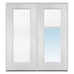 Full Lite Clear Low E with Mini Blinds (Patio)